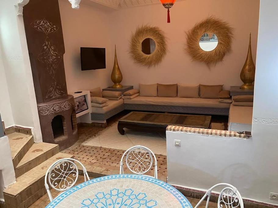 Ryad De Charme Authentique Piscine Calme Marrakesh Eksteriør bilde